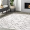 Nuloom Echo Multi Diamond Machine Washable Area Rug 4ft x 6ft BIRV74A-406 - alternate 6